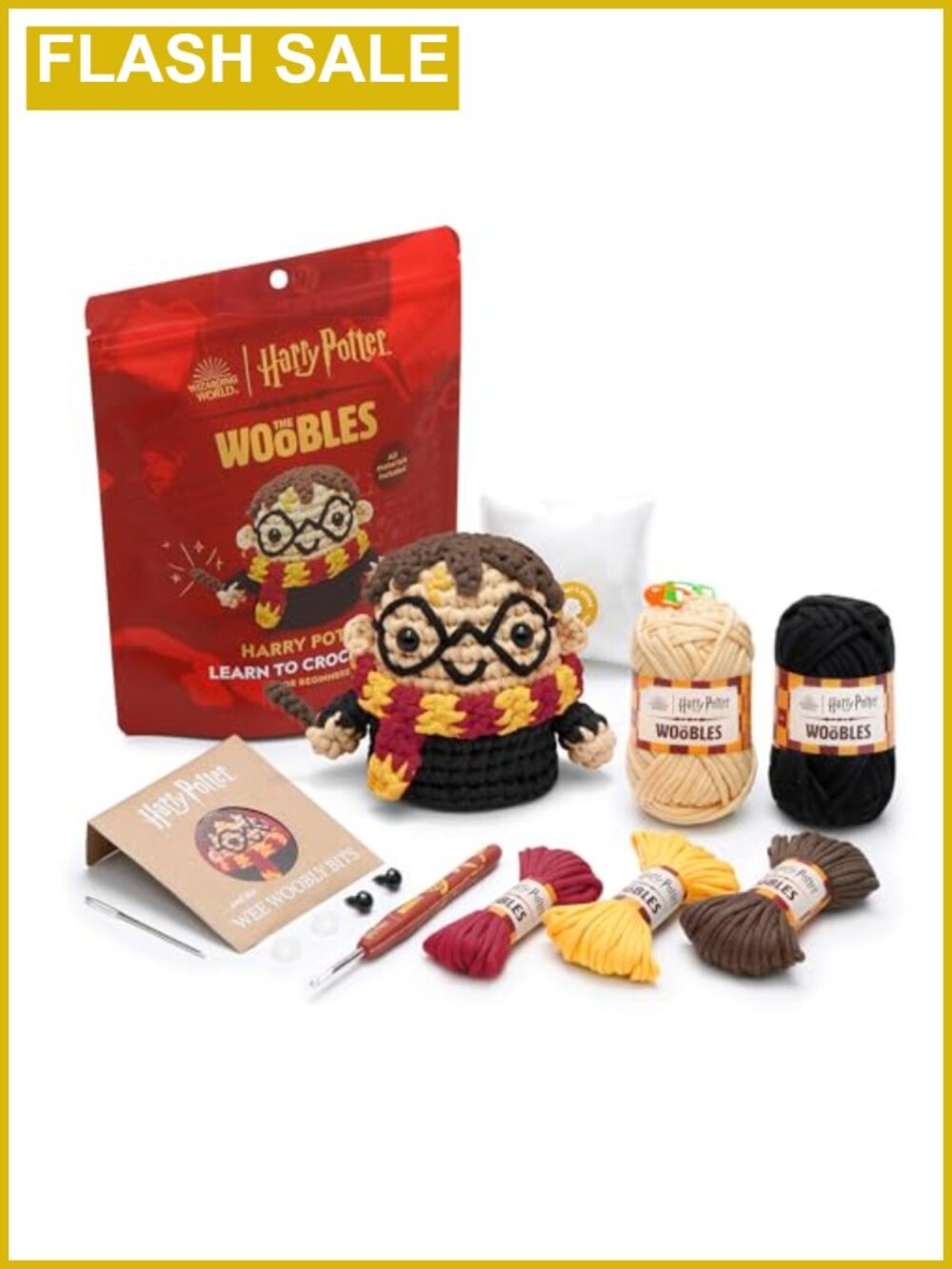 Crochet Kit for Beginners with Video Tutorials Complete Starter Set